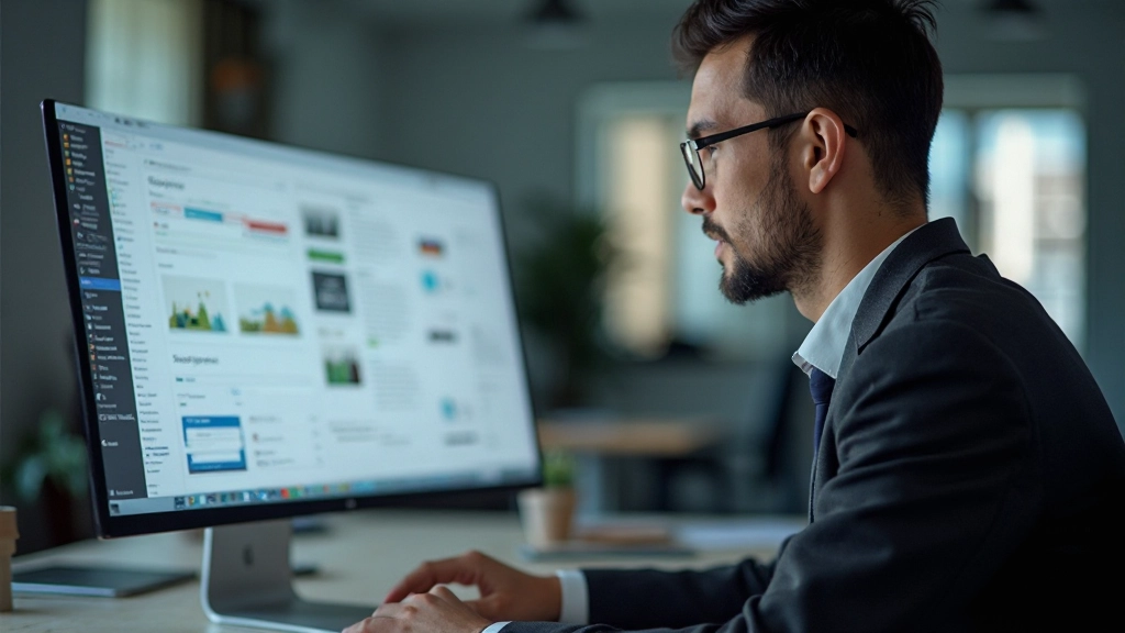 Демонстрация сетки макета веб-сайта с направляющими и выравниванием элементов