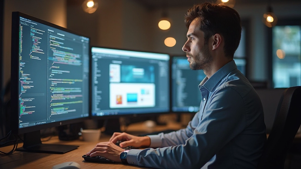 Последовательность экранов, показывающих эволюцию макета от мобильного к десктопному виду